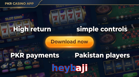 Main screen of Heybaji gamedownload page for PK players